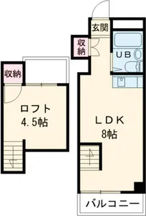 パティオM【4階】の間取り