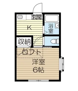 エトワール台原【1階】の間取り