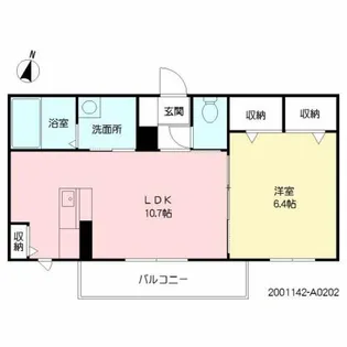 Canna S【2階】の間取り