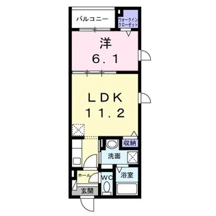 アガベ【2階】の間取り