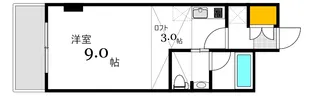 エクセリア舟入本町【8階】の間取り