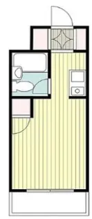 1Rの間取り画像