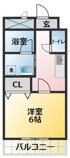 イリゼ【2階】の間取り