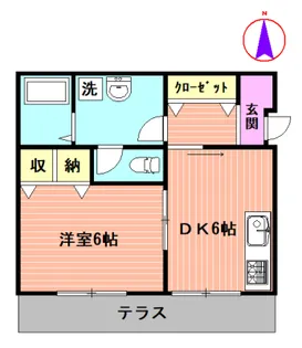 メイトチヨダの間取り