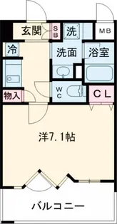 アーバンウェル茨木【3階】の間取り
