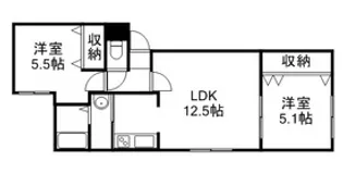 MUIRFIELD VILLAGE【3階】の間取り