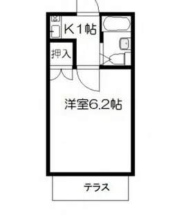 リバーサイド楽々園【2階】の間取り