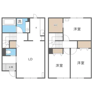 Piccola Luce【1階】の間取り