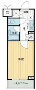 ルーブル中野弥生町【4階】の間取り