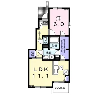 アルタイルIII【1階】の間取り