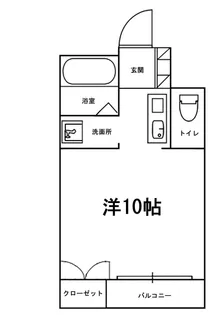 クオリティハイツ稲荷町【3階】の間取り
