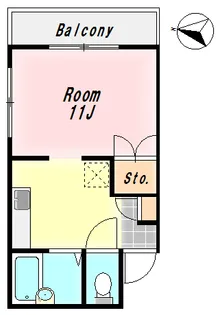 フォレストブライト【1階】の間取り