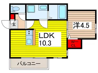 f-cube V【1階】の間取り