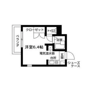 ジョアメゾン神里【3階】の間取り