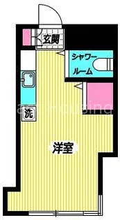 東京都新宿区上落合2【マンション】の間取り