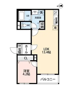 MOMO S HOUSE【1階】の間取り