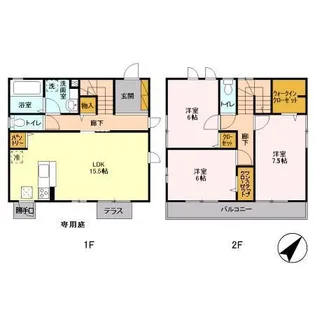 カーサの間取り
