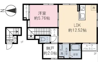 Peek-a-booの間取り