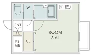 グランカミーユ【1階】の間取り