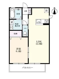 クレイドル【2階】の間取り