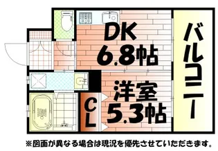フェルト127【5階】の間取り