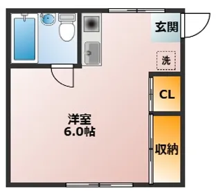 ハイツイケホン【1階】の間取り