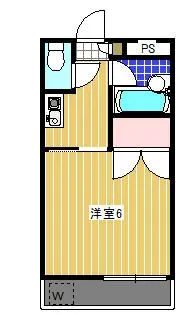 神奈川県横浜市金沢区六浦1【マンション】の間取り
