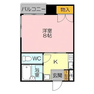 エクセル富士見マンション【3階】の間取り