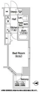 コンフォリア浅草橋DEUX【2階】の間取り