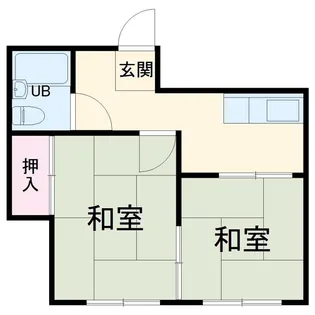 コーポ泉【1階】の間取り