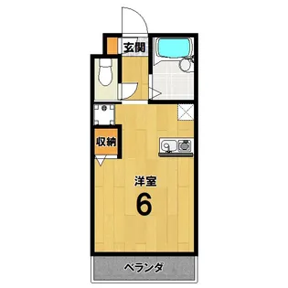 ハイメディア21【1階】の間取り