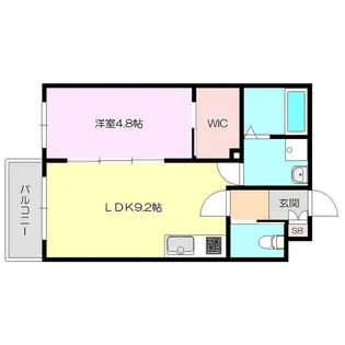 大阪府吹田市南正雀1【マンション】の間取り