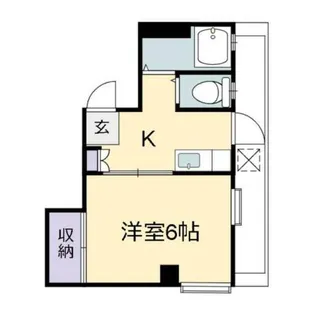 第1小野ビル【5階】の間取り