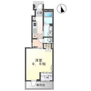 グランテラス【1階】の間取り