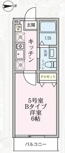 ジョイヒロック【2階】の間取り