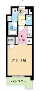 ロイヤルコーポ産興【2階】の間取り