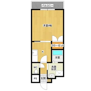 フォレスト・コンフォート【4階】の間取り