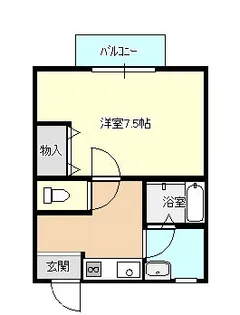 フリースペース【2階】の間取り