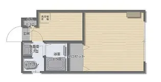 杉戸ロイヤルコーポ【2階】の間取り