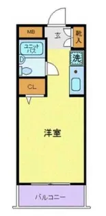 アルカディア駒沢大学【3階】の間取り