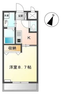 ハーベスト30【2階】の間取り
