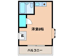 プライムプラザ五月丘【2階】の間取り