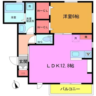 cheri maison【2階】の間取り