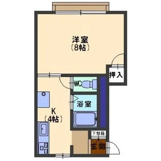 メゾンドパルク【2階】の間取り