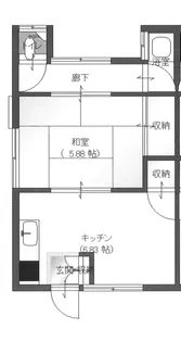 ハイツ藤【2階】の間取り