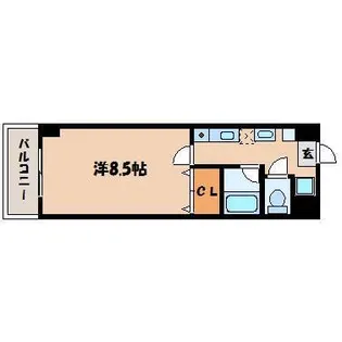 ルミエール吉岡【2階】の間取り