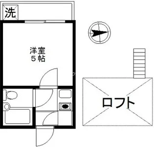 フェリーチェ南馬込【1階】の間取り