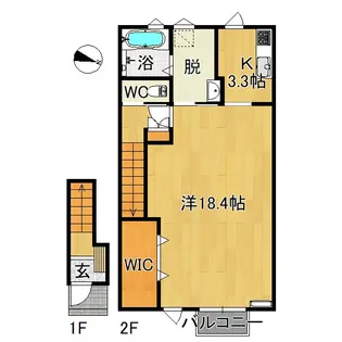 サンガーデン南大町【2階】の間取り