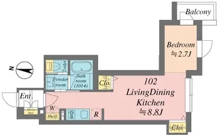 Grande Shakujiidai【1階】の間取り