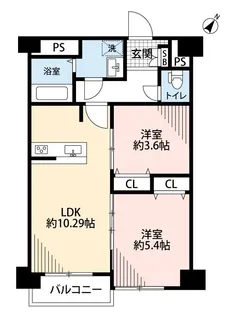 ライオンズマンション駒込第2【8階】の間取り